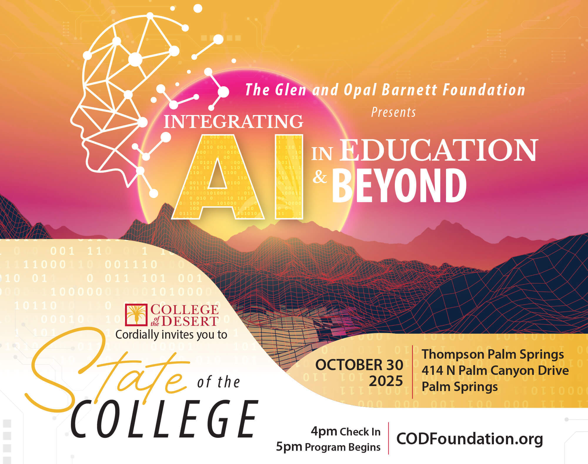 State of the College - Integrating AI in Education and Beyond