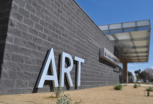 Photo of the Art Building at College of the Desert