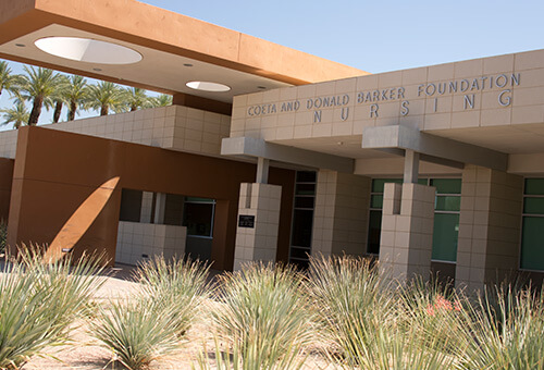 Photo of the Communications Building at College of the Desert